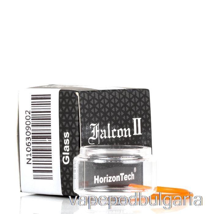 Vape 10000 Дръпки Horizon Falcon Ii 2 резервно стъкло 5.2ml Bubble Glass